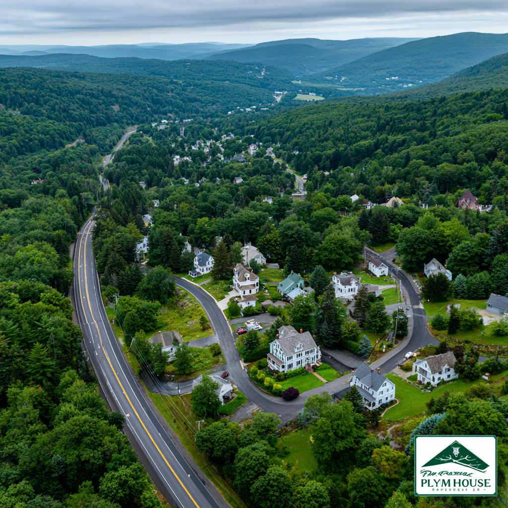 Luxury treatment facility exterior